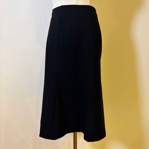 Rena Rowan Petite Black A-Line Midi Skirt - Size 16P